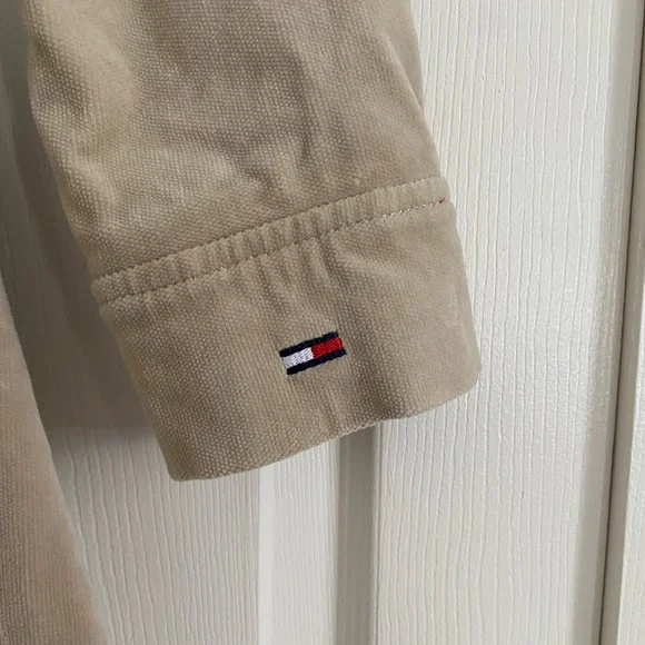 Tommy Girl Jeans Long Beige Coat - Picture 2 of 7